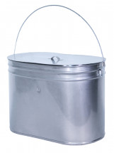 Котел Век с крышкой 10л овальный