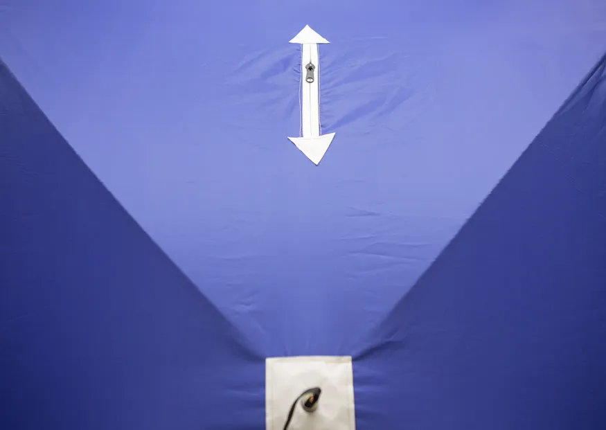 Палатка зимняя КУБ 1 (трехслойная) дышащая