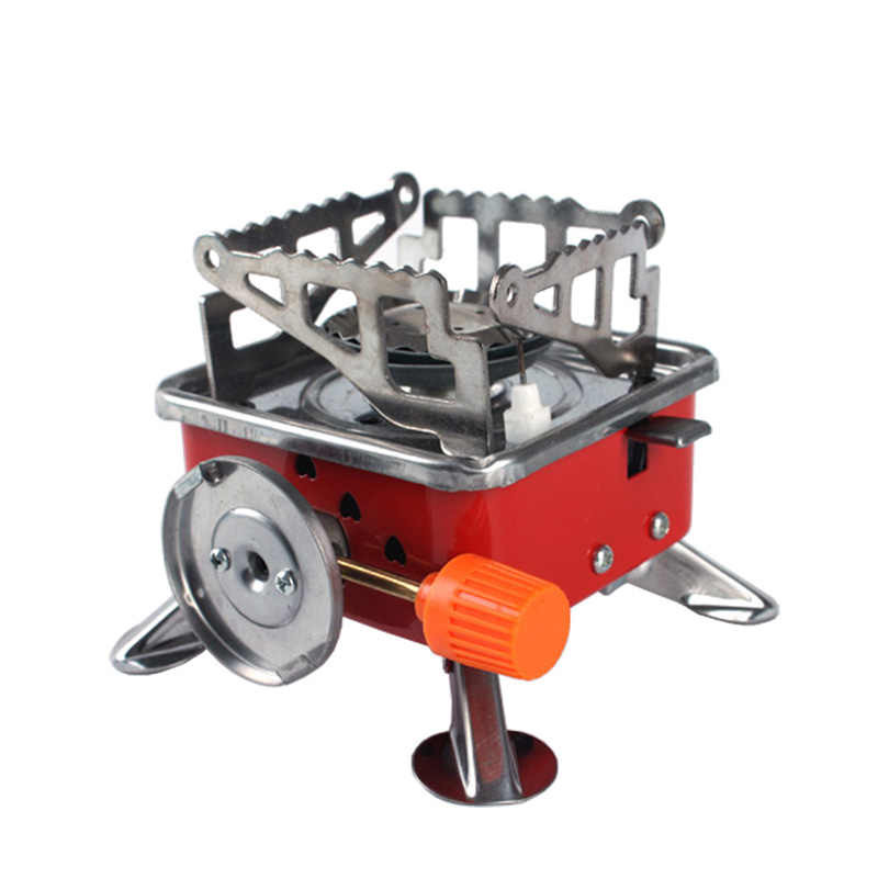 Портативная газовая плита с пъезоподжигом 12 см