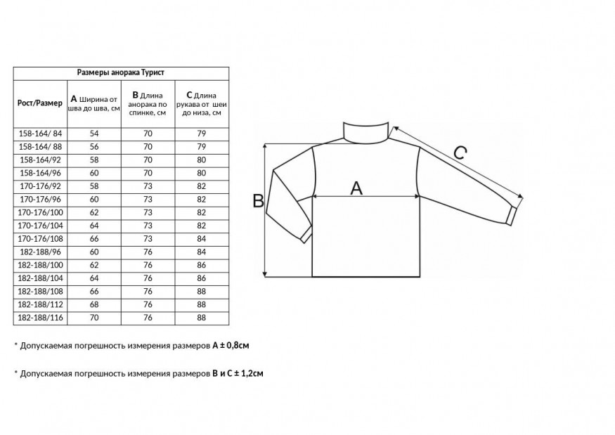 Анорак Век Турист