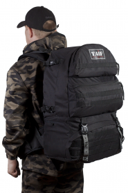 Рюкзак BIRKHAHN 1 45л, ПВХ600, черный, ТАЙФ