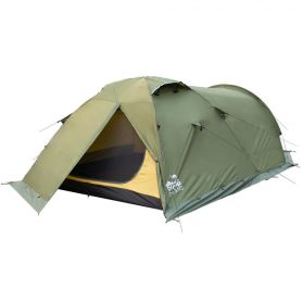 Палатка Tramp Cave 3 v2, зеленый