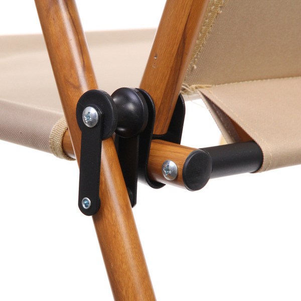 Кресло складное 2-местное с подлокотниками до 160 кг, 113*46*75 см, бежевый, каркас алюминий