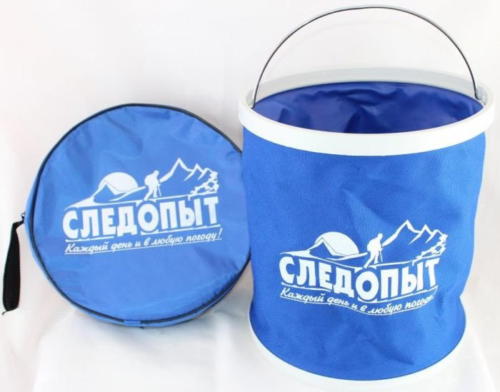 Ведро складное &amp;quot;Следопыт&amp;quot;, 9 литров, d=24см