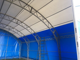 Палатка для ремонта техники АНГАРа - 180 (площадь 180 кв.м.)