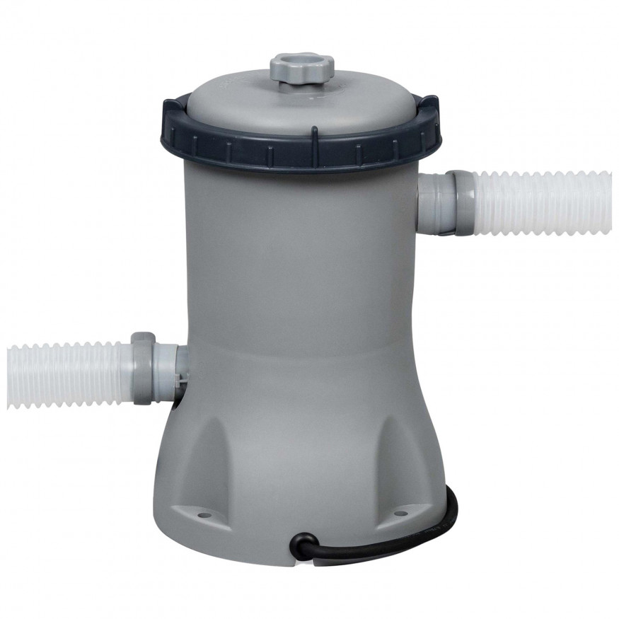 Бассейн каркасный Power Steel, 488 х 244 х 122 см + 3 аксессуара(картриджный фильтр)