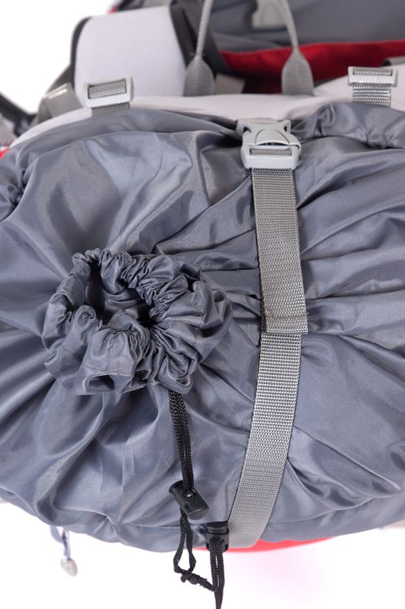 Рюкзак туристический Хальмер 2, с латами, красно-серый, 65 л, ТАЙФ