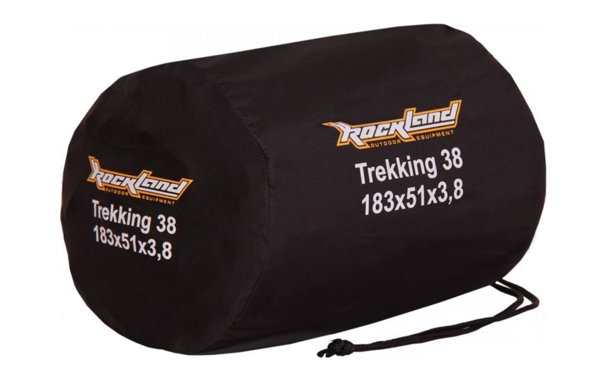 Коврик самонадувающийся Trekking 38, 183x51x3,8 см, Rockland
