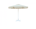 Зонт круглый (d=2.5м, 8 спиц) сталь, с воланом