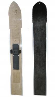 Лыжи Зима полнокамусные (береза, осина 220мм), длина 150 см