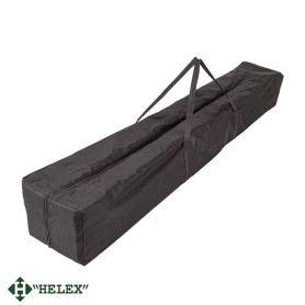 Тент-шатер Helex 24322, (раскладывается гармошкой) 3х2х3м полиэстер, черный