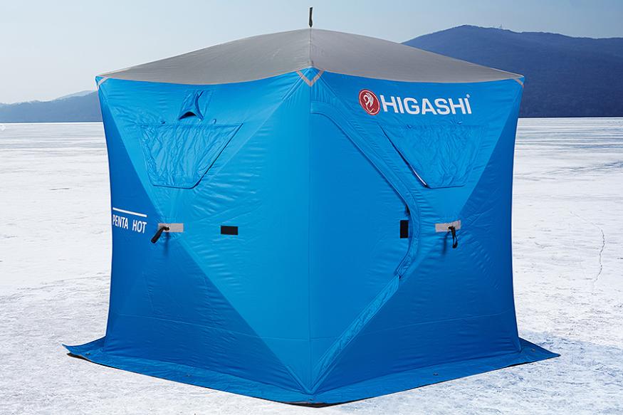 Палатка зимняя Higashi Penta Hot DC (трехслойная, два слоя утеплителя, пятистенная)