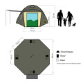 Шатер-автомат Cosmos 400 Thermal (под отопление), Maverick