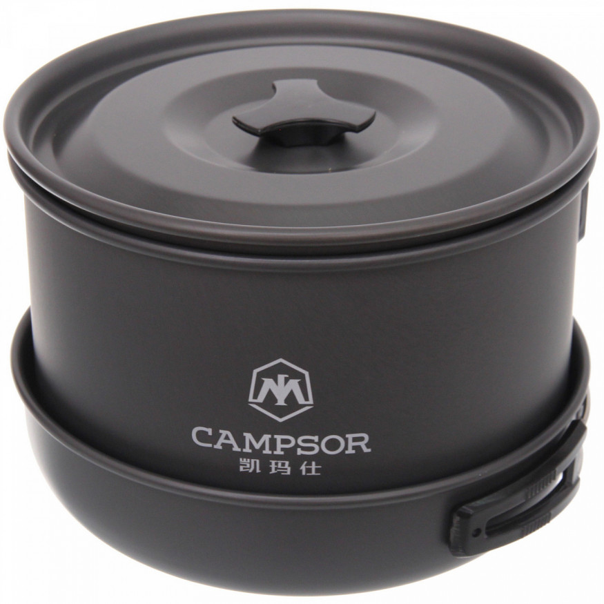 Набор посуды походной на 4-5 персон (15 предметов) COMPSOR-500