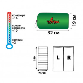Спальный мешок Woodcock