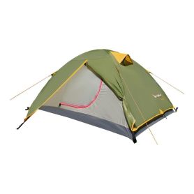 Палатка RockLand Peak 2-местная v2, зелёный цвет