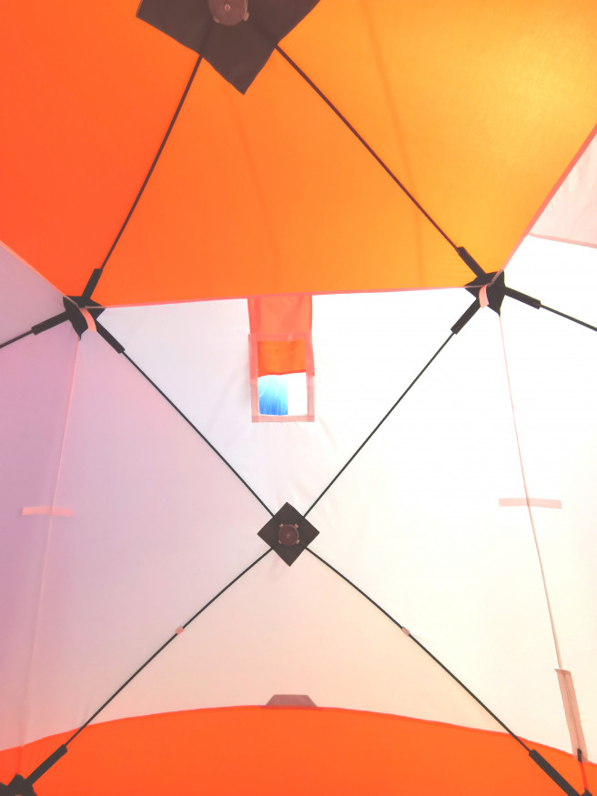 Зимняя палатка Mr. Fisher 2.0x2.0, композит 9 мм (однослойная)